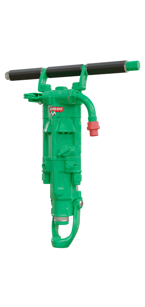 Perforateur gamme T 21 vue avant - Montabert